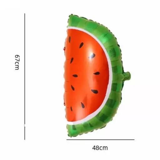 بادکنک فویلی قاچ هندوانه - بادکنک فویلی یلدا قاچ هندوانه