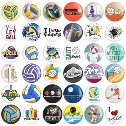 پیکسل خندالو طرح والیبال Volleyball کد 105 مجموعه 36 عددی مدل بزرگ