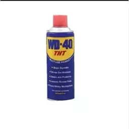 اسپری روان کننده WD40 برند تی اچ تی حجم 450 میلی لیتر