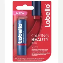 بالم لب لبلو 2 در 1 مدل Caring Beauty رنگ قرمز