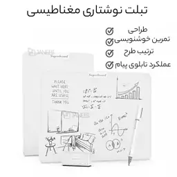 تخته تحریر مغناطیسی 15 اینچی A4