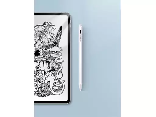 قلم لمسی شارژی اپل آیپد  2018 و جدیدتر یوسامز Usams US-ZB135 Active Touch Capacitive Stylus Pen iPad