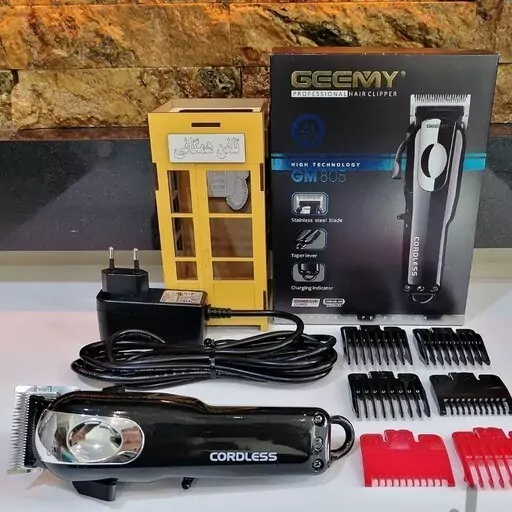 ماشین اصلاح جیمی حجم زن مدل GM-805 ا Gemei GM-805 professional hair clipper 