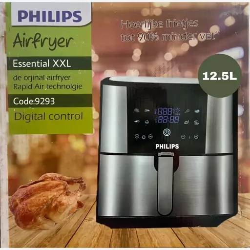 سرخ کن فیلیپس 9293 سرخکن رژیمی بدون روغن philips با حجم 12.5 لیتر سبد جداشونده 8 برنامه  ارسال رایگان