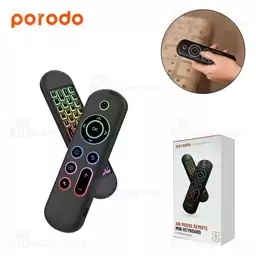 کنترل از راه دور مینی کیبورد و ماوس پرودو Porodo Air Mouse Remote Mini Keboard