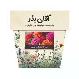 بذر گل کوکب الوان آقای بذر - 140 عدد