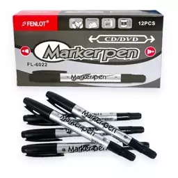 ماژیک سی دی  Marker pen مدل دو سر کد FL-6022 بسته 1 عددی