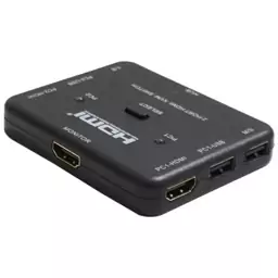 کی وی ام سوئیچ 2 پورت HDMI دستی وی نت Vnet V-SWKHM4K2 بدون کابل