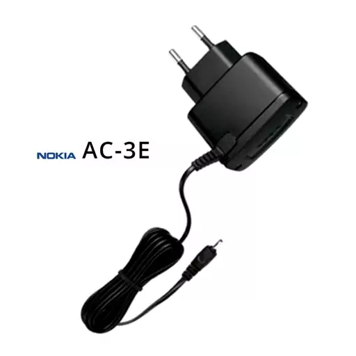 شارژر سوزنی نوکیا مدل AC - 3E کیفیت عالی