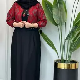 لباس زنانه مجلسی سه تیکه کت سارافون کمربند شهره