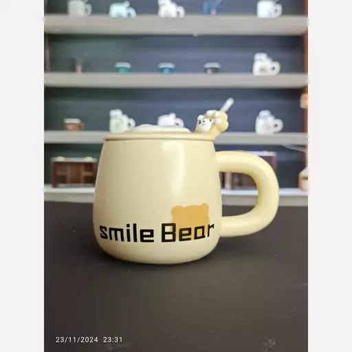 ماگ سرامیکی طرح Bear در سه رنگ