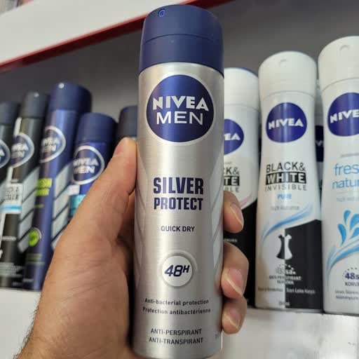 اسپری مردانه نیوآ مدل Silver Protect 