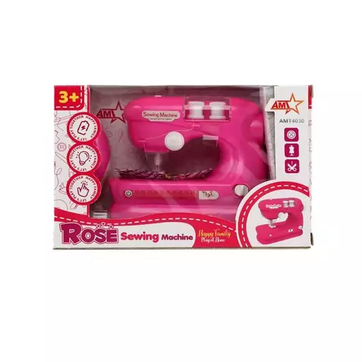 اسباب بازی چرخ خیاطی مدل Rose 4030