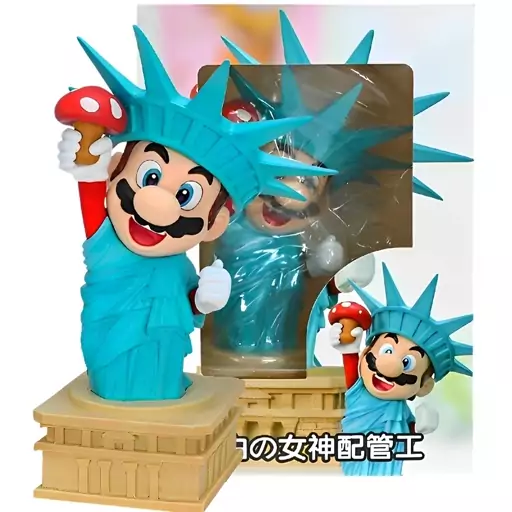 فیگور مجسمه آزادی سوپر ماریو Statue of Liberty Super Mario 