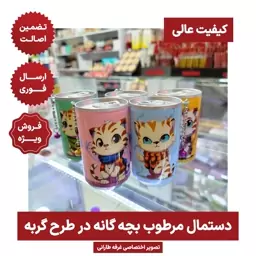 قوطی دستمال مرطوب بچه گانه ـ رنگ بندی رندوم ارسال میشه