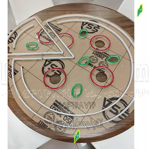 تابلو نئون فلکسی پیتزا ساندویچ همبرگر - کد 737 - تابلوسازی رضا (پس کرایه)