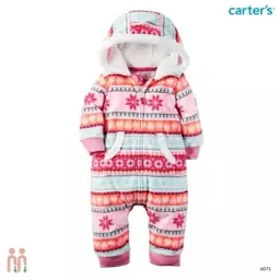 بهترین سرهمی گرم کلاه دار فوتر وارداتی مارک کارترز اورجینال Carters