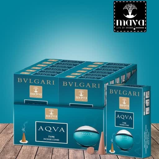 عود خوشبو کننده آبشاری مایا maya مدل آکوا بلگاری ( آکوا بولگاری ) Bvlgari Aqva