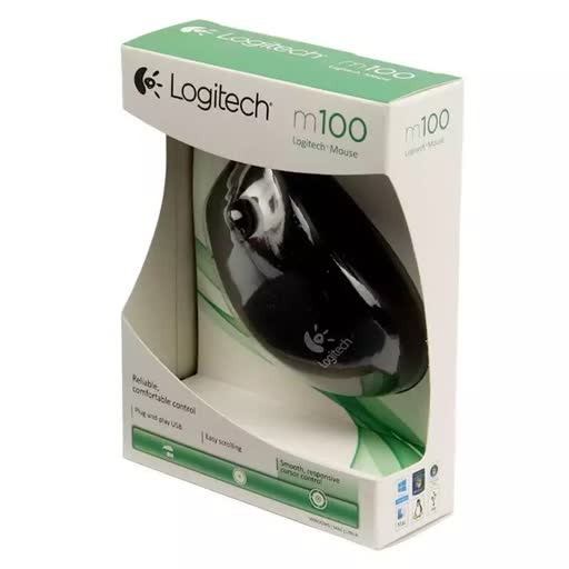 ماوس باسیم مدل Logitech m100