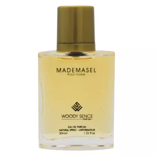 عطر جیبی زنانه وودی سنس مدل Mademasel حجم 30 میلی لیتر