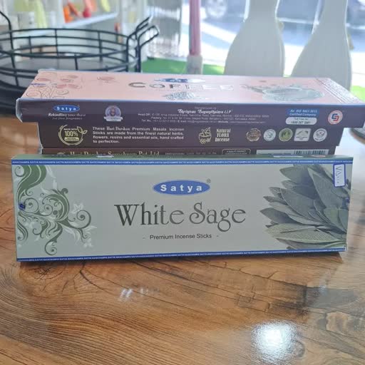 عود خوشبو کننده شاخه ای  مدل وایت سیج ( مریم گلی ) White Sage