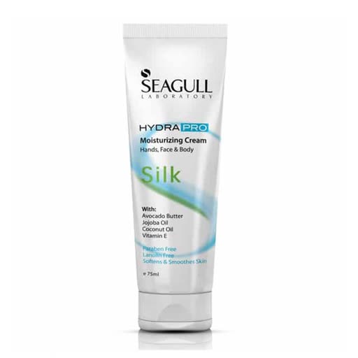 کرم مرطوب کننده صورت و بدن سی گل مدل Silk حجم 100میلی لیتر