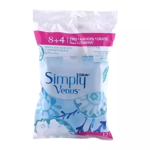 تیغ ژیلت مدل Simply Venus بسته 5 عددی