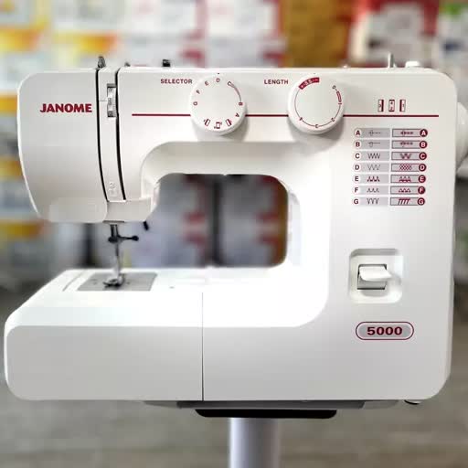 چرخ خیاطی ژانومه مدل 5000 (Janome)