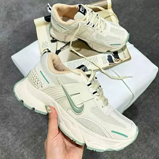 کتونی نایک سفید مشکی کرم زنانه دخترانه کفش چرم ونس اسپرت اسپورت نایکی NIKE کرمی رانینگ ورزشی پیاده روی سبک طبی بیستشش