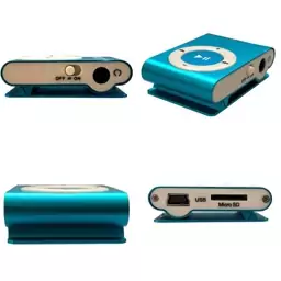 mp3 Player پخش کننده موزیک رنگ آبی 