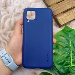 قاب گوشی Huawei Nova 7i هوآوی ژله ای Rock طرح ساده رنگ سرمه ای کد 84418