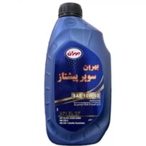 روغن موتور بهران سوپرپیشتاز 10w40  یک لیتری 