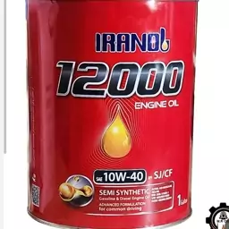 روغن موتور 10w40  ایرانول 12000  گالن (3.785 لیتر)