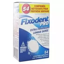 قرص دندان مصنوعی fixodent pro بسته 54 عددی