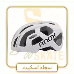 کلاه دوچرخه و کفش اسکیت برند Rnox سفید