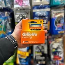 تیغ یدک ژیلت فیوژن ساده 4 عددی Gillette Fusion5 Razor Blades