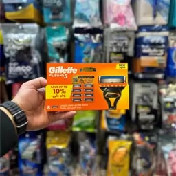 تیغ یدک ژیلت فیوژن مدل فیوژن Gillette FUSION5 بسته 8 عددی 