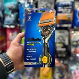 خودتراش ژیلت پروگلاید پاور 5 تیغ باتری دار مدل Proglide 5 Power بسته تک عددی