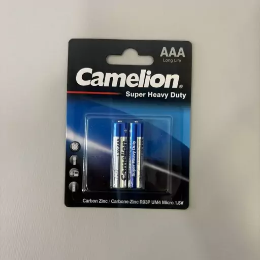 باتری نیم قلمی کملیون (Camelion) مدل Super Heavy Duty بسته 2 عددی