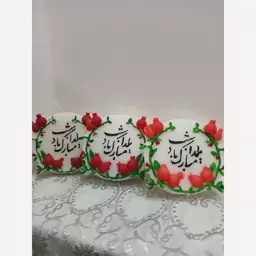 شمع شاخه و برگ انار