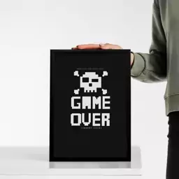 تابلوی گیم GAME OVER کد AM-01-004