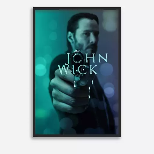 تابلوی پوستر فیلم JOHN WICK کد AM-13-006