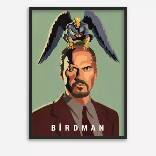 تابلوی دکوراتیو فیلم BIRDMAN کد AM-13-012