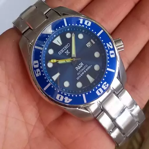 ساعت مچی مردانه اورجینال اتومات دو تقویم سیکو 5 اصل ژاپن قاب  چرخشی Seiko5