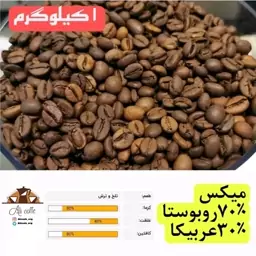 قهوه میکس 70 روبوستا 30عربیکا 1کیلوگرمی 