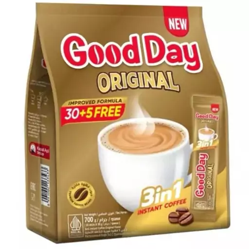 کافی میکس گوددی اورجینال بسته 35 عددی  Good Day