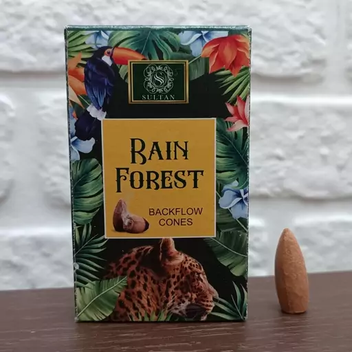 عود آبشاری جنگل بارانی rain forest برند سلطان بسته 10تایی