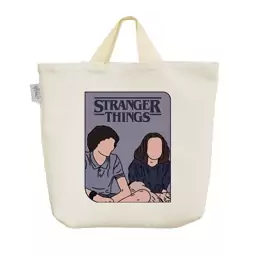 ساک خرید پارچه ای خندالو طرح Stranger Things کد 9917