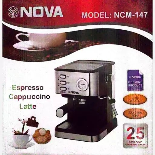 اسپرسو ساز  نوا  مدل NOVA NCM-147 اصلی