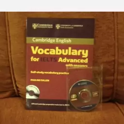 کتاب vocabulary for LELTS Advanced with answers همراهcd